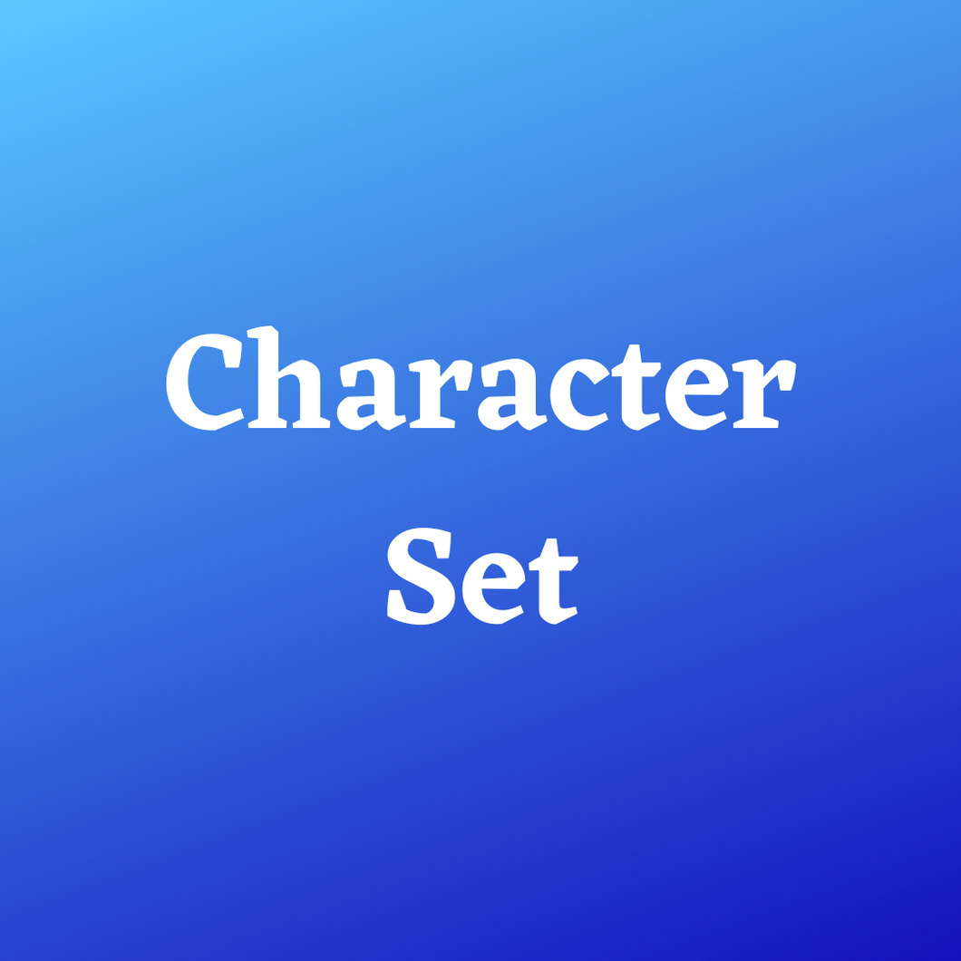 Character Set